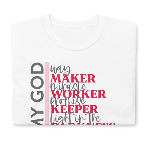 My God Chillin @ Choo's 2 Short-Sleeve Unisex T-Shirt