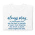 Always Pray Chillin @ Choo's 1 Short-Sleeve Unisex T-Shirt