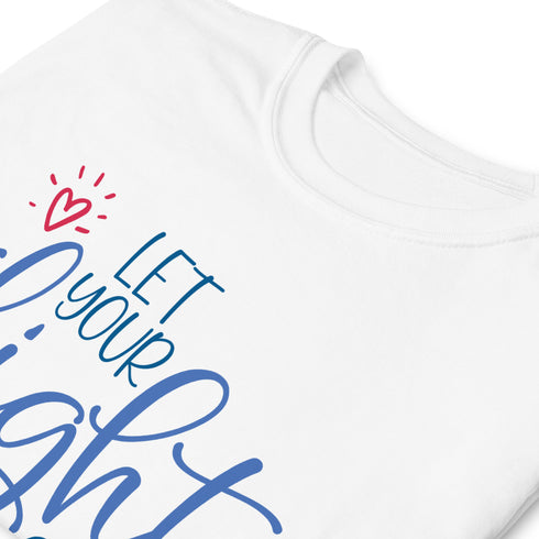 Matthew 5:16 Let Your Light Shine Chillin @ Choo's 1 Short-Sleeve Unisex T-Shirt