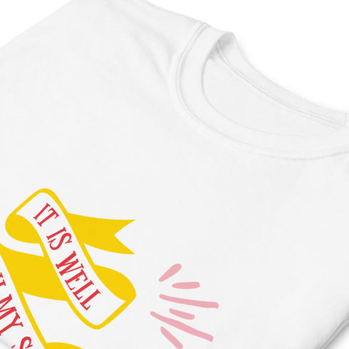 It Is Well With My Soul Chillin @ Choo's 1 Short-Sleeve Unisex T-Shirt