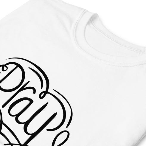 Script/Scroll Pray Chillin @ Choo's 1 Short-Sleeve Unisex T-Shirt