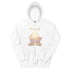 Pray Everyday with Praying Hands Cross Chillin @ Choo's White Hoodie