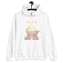 Pray Everyday with Praying Hands Cross Chillin @ Choo's White Hoodie