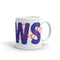 Choo Choo NEWS Logo Red/Blue White Glossy Mug 11oz