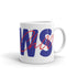 Choo Choo NEWS Logo Red/Blue White Glossy Mug 11oz