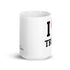 I heart TRUMP Chillin @ Choo's White Glossy Mug 15oz