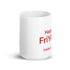 Happy FriYAY Beer Chillin @ Choo's 15oz White Glossy Mug