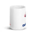 Choo Shopping Logo Ch00licious Chillin @ Choo's White Glossy Mug 15ox