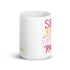 Proverbs 3:15 She is more precious... Chillin @ Choo's 15oz White Glossy Mug