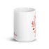 Give thanks to the Lord for he is good Red Chillin @ Choo's 15oz White Glossy Mug