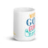 Isaiah 58:11 Where God Guides He Provides Chillin @ Choo's 15oz White Glossy Mug