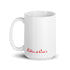 Choo Shopping Logo Ch00licious Chillin @ Choo's White Glossy Mug 15ox