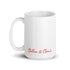 Give thanks to the Lord for he is good Red Chillin @ Choo's 15oz White Glossy Mug