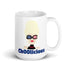 Choo Logo Ch00licious Chillin @ Choo's White Glossy Mug 15ox