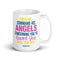 PSALM 91:11 He Will Command His Angels Chillin @ Choo's 15oz White Glossy Mug