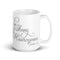 Joshua 1:9 Be Strong & Courageous Chillin @ Choo's 15oz White Glossy Mug