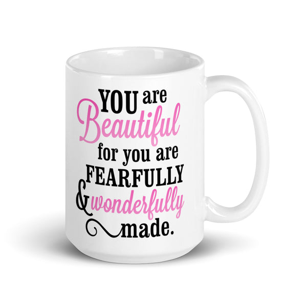 Fearfully and Wonderfully Made Chillin @ Choo's 15oz White Glossy Mug