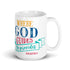 Isaiah 58:11 Where God Guides He Provides Chillin @ Choo's 15oz White Glossy Mug