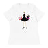 Choo Choo Shopping MBCC Back Label White Women's Relaxed T-Shirt
